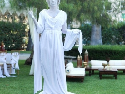 Live Human Statue