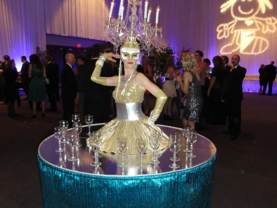 Walking Pantomime Chandelier